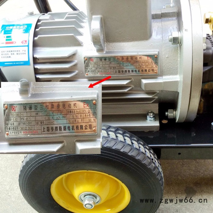 上海熊猫PE-160 PE-210 防爆电机 陶瓷柱塞超高压冷水清洗机工业清洗机图3