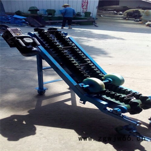 防爆电机工地专用输送机  白色裙边隔挡输送机xy1图3