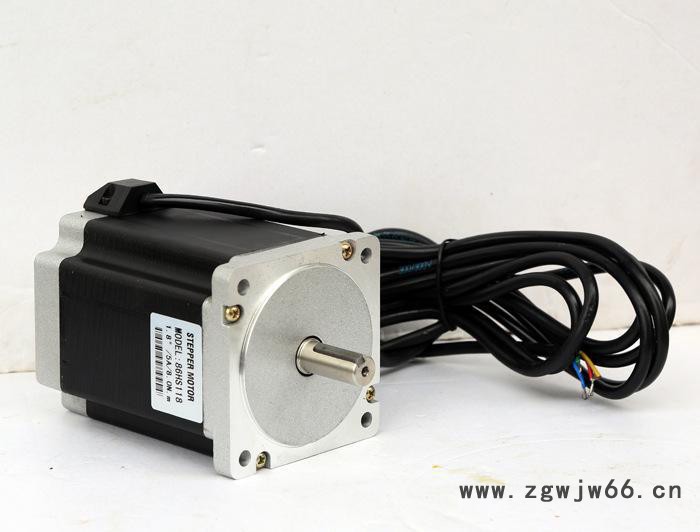 直销86BYG250D二相混合式步进电机8N.M 86步进电图2