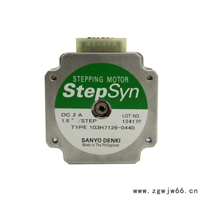 深圳恒工 103H7126-0440 SANYO步进电机 六出线 电流2A 力矩1.27NM图2