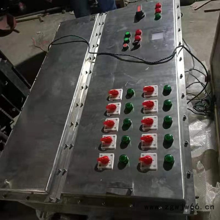 双日 工业配电箱 不锈钢防爆控制箱 防爆电机控制箱图5