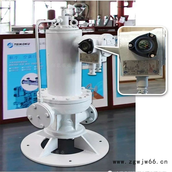 佰泉泵业 屏蔽式管道泵 杂质屏蔽泵  不锈钢机身 防爆电机图7