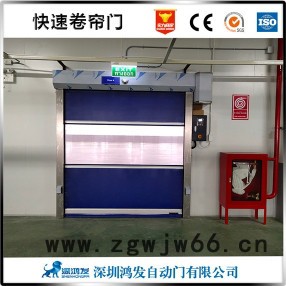 泉州防爆电机卷帘门透明卷帘门水晶卷帘门商铺工业通用款图3