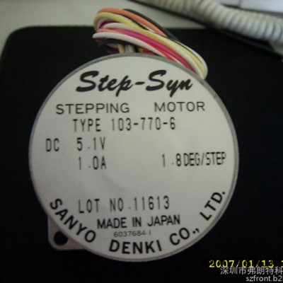 SANMOTION/山洋 步进电机 103-770-6 5。1V  1A