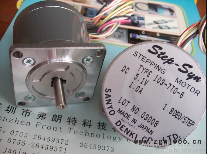SANMOTION/山洋 步进电机 103-770-6 5。1V  1A图2