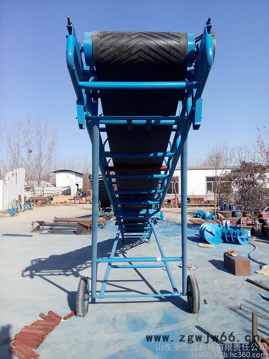 污泥输送机防爆电机 卸货皮带机图3