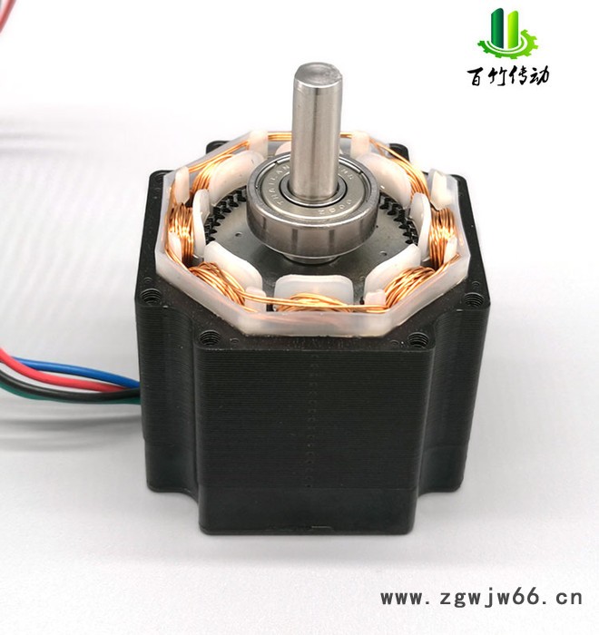 百竹BD57HB76-04A+减速机 步进电机图5