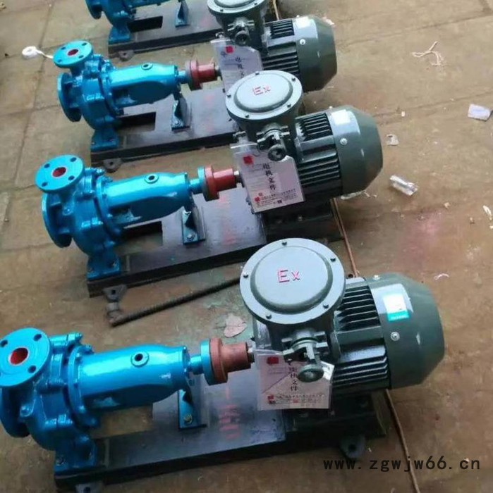 IS清水泵 IS50-32-160单级单吸清水泵 暖气循环清水泵 防爆电机图3