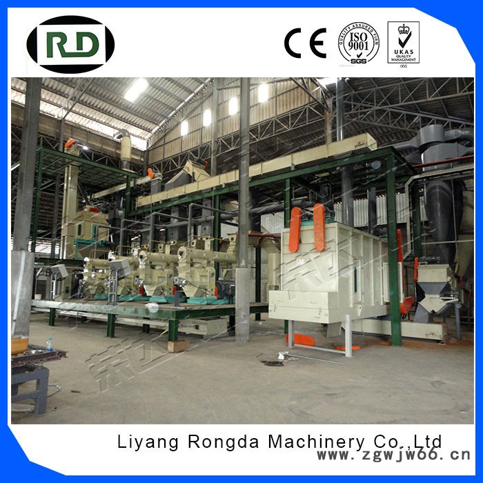 荣达机械11-RD678MX木屑制粒机，带防爆电机 生物质制粒机生产线直供 厂家售后安装解决方案图2