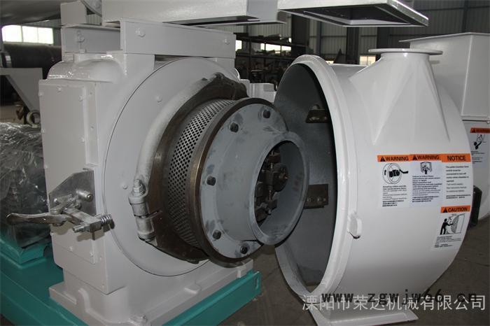 荣达机械11-RD678MX木屑制粒机，带防爆电机 生物质制粒机生产线直供 厂家售后安装解决方案图4