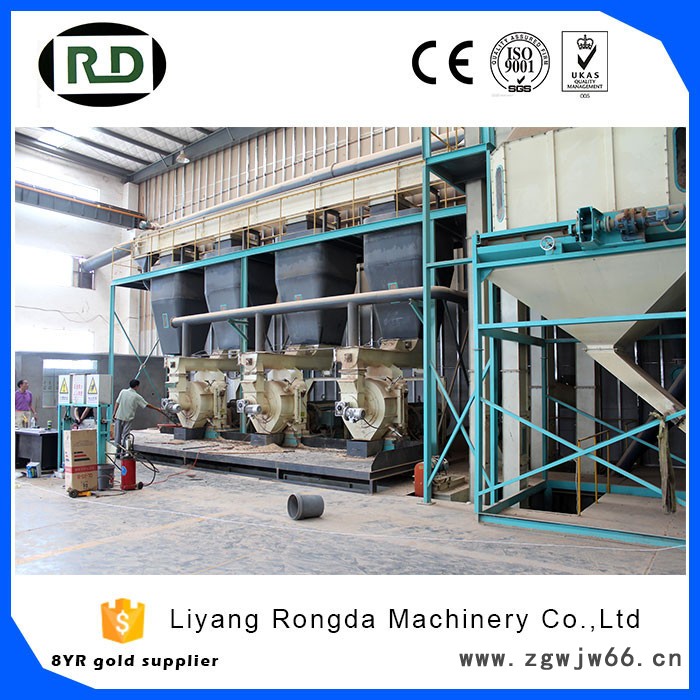 荣达机械11-RD678MX木屑制粒机，带防爆电机 生物质制粒机生产线直供 厂家售后安装解决方案图3