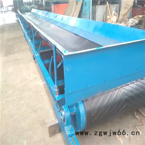 防爆电机带式输送机 人纹皮带传送机xy1图3