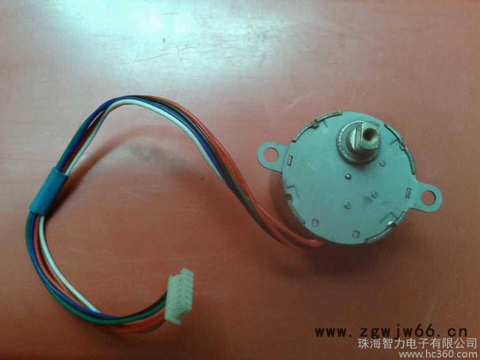 安防云台用24BYJ48无线盒步进电机，三年保修！图2