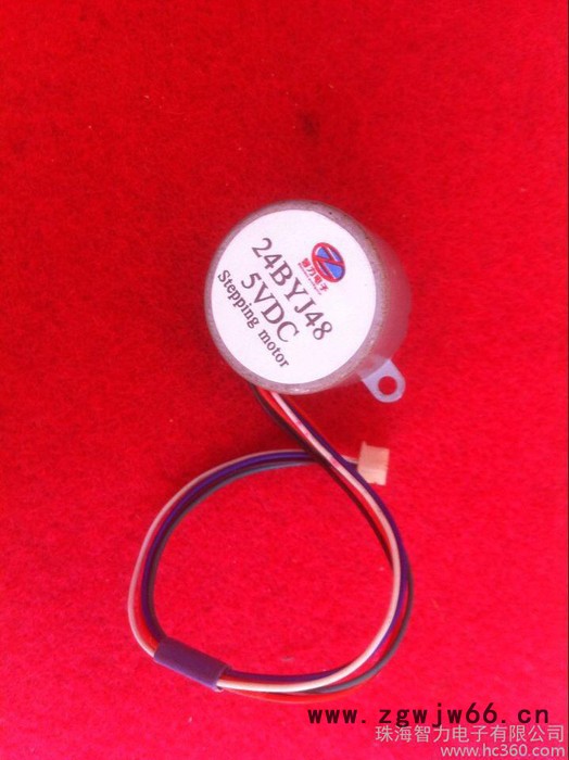 安防云台用24BYJ48无线盒步进电机，三年保修！图3