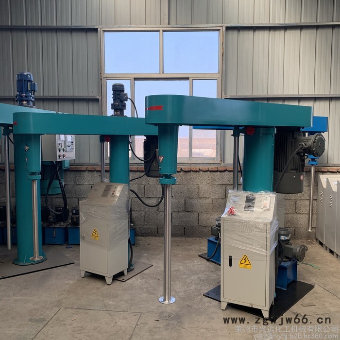 7.5-45kw变频液压调速双轴搅拌双分散盘防爆电机高速分散机图8