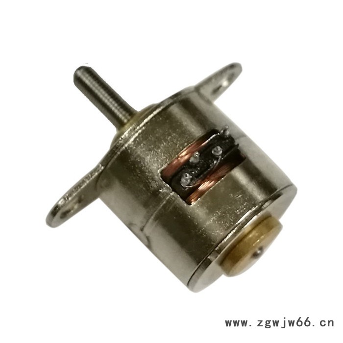 专业生产微型步进电机10by直径10mm 二相四线步进小马达带丝杆图2