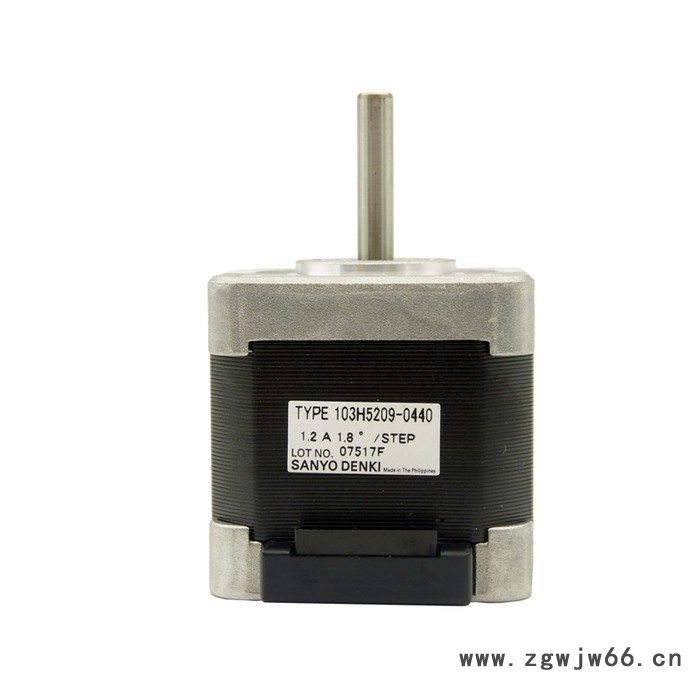深圳恒工 103H5209-0440 SANYO步进电机 六出线 电流1.2A 力矩0.3NM图2