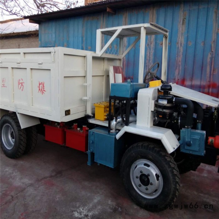 WC3无轨胶轮车 无轨防爆电机车** 无轨胶轮车现货图3