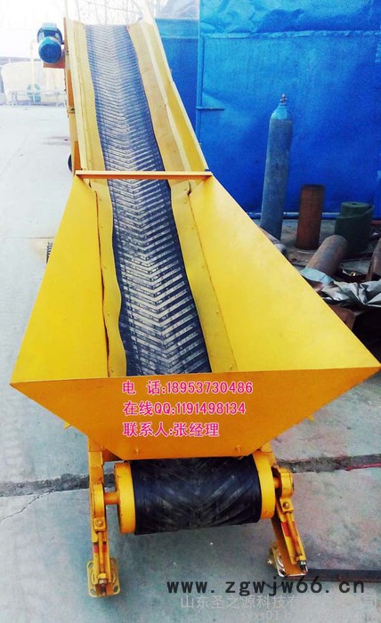 卸货专用输送机防爆电机 新款升降皮带输送图2