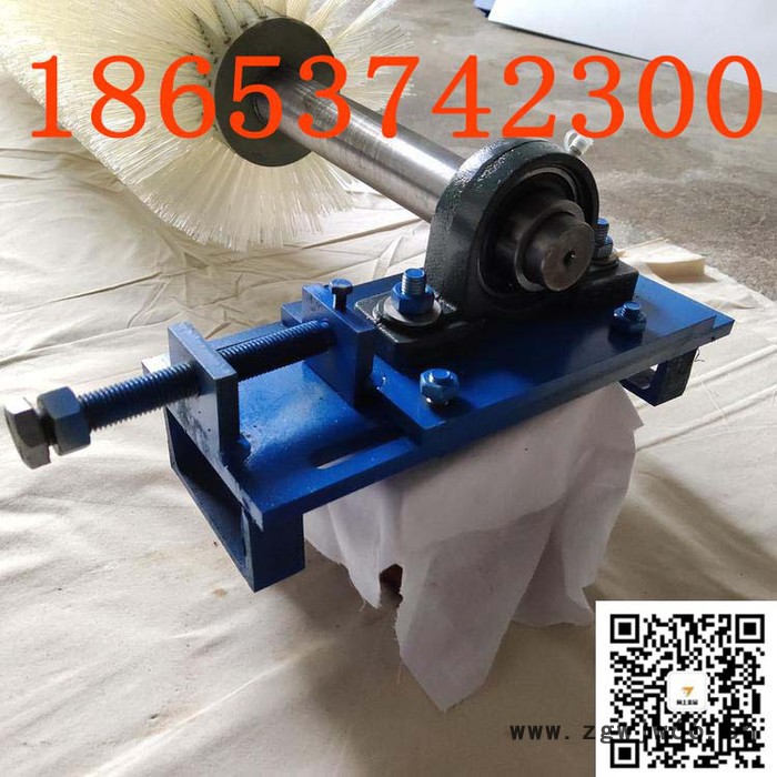 防爆电机电动毛刷清扫器 B-1800电动滚动毛刷清扫器厂家图3