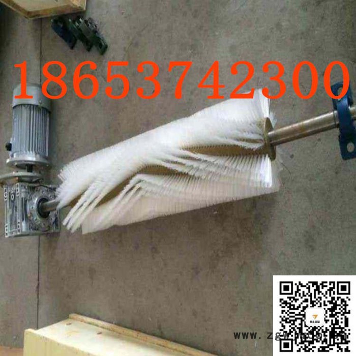 防爆电机电动毛刷清扫器 B-1800电动滚动毛刷清扫器厂家图8
