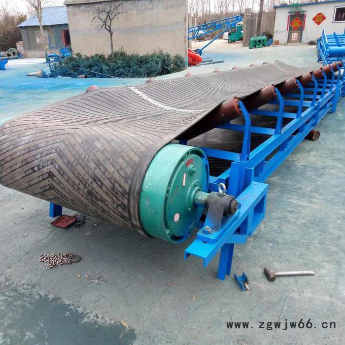皮带输送机 加固型沙子石子装车皮带输送机  防爆电机输送机**z1图8