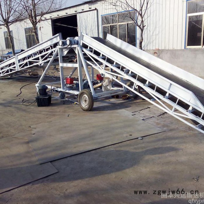 皮带输送机 加固型沙子石子装车皮带输送机  防爆电机输送机**z1图3