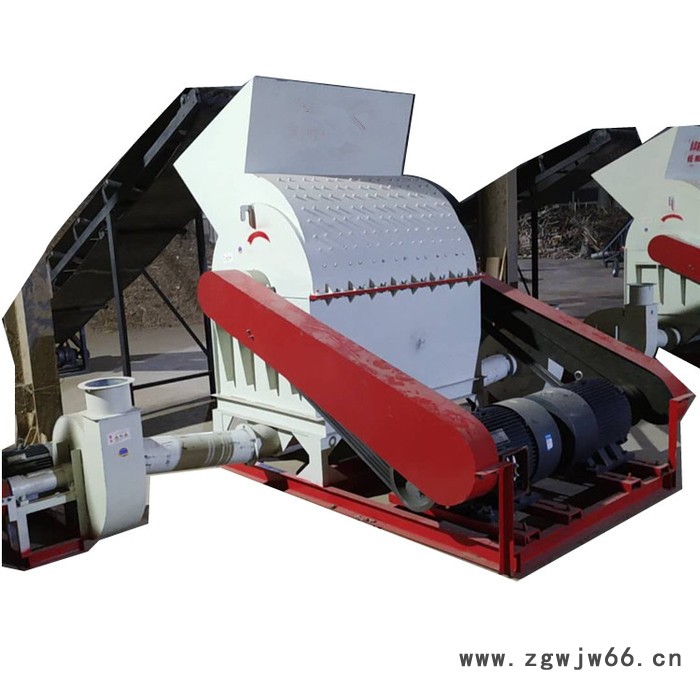 泰丰锯末木屑粉碎机 大型树枝木材粉碎机 防爆电机菇木粉碎机图4