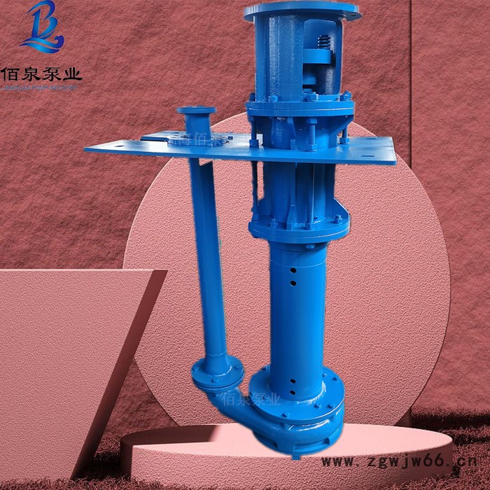 搅拌立式泥浆泵-佰泉BJL耐磨液下污泥泵 加长杆排砂泵 可配防爆电机图2