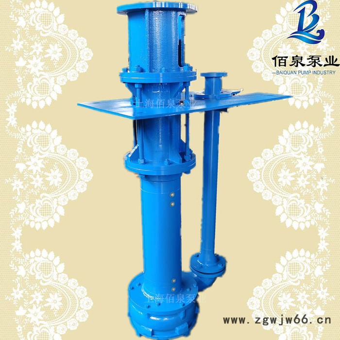 搅拌立式泥浆泵-佰泉BJL耐磨液下污泥泵 加长杆排砂泵 可配防爆电机图3