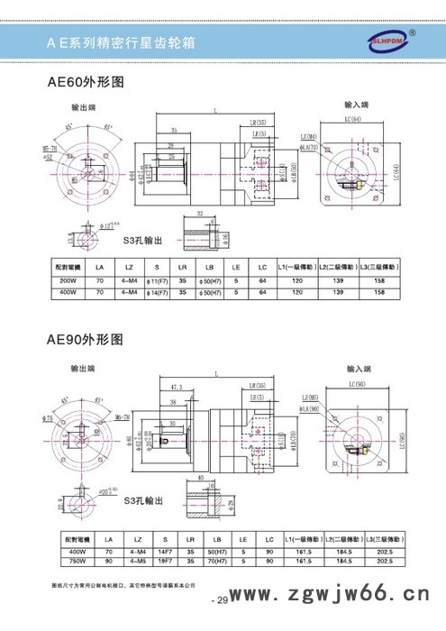 自动化设备非标设备专用行星减速机步进电机专用减速机精密齿轮箱图3