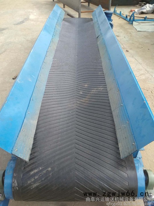 波纹输送带防爆电机 草捆输送机图2