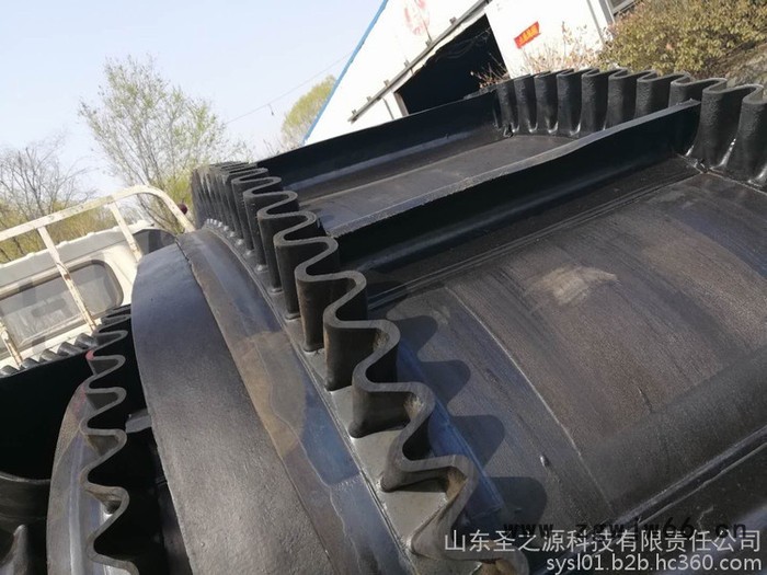 大倾角波纹挡边输送带防爆电机 建材专用图3