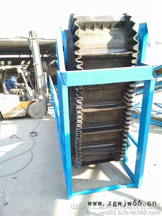 大倾角波纹挡边输送带防爆电机 建材专用图2