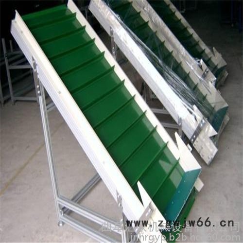 淮安轻型挡边输送机 防爆电机小麦输送机图2