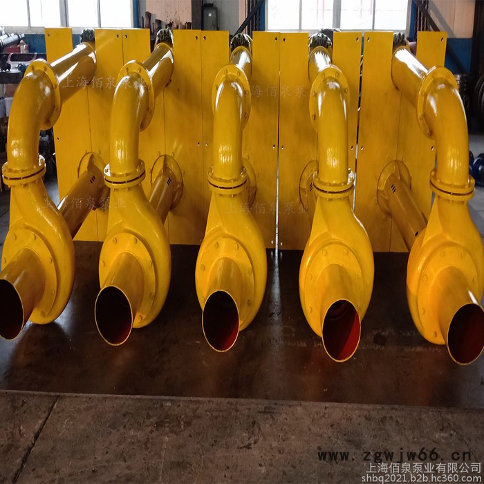 立式双管采砂泵 沉砂池加长杆液下渣浆泵 杆长可定制 可定制防爆电机图6