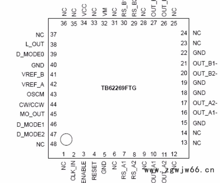 TB62269FTG  步进电机驱动芯片