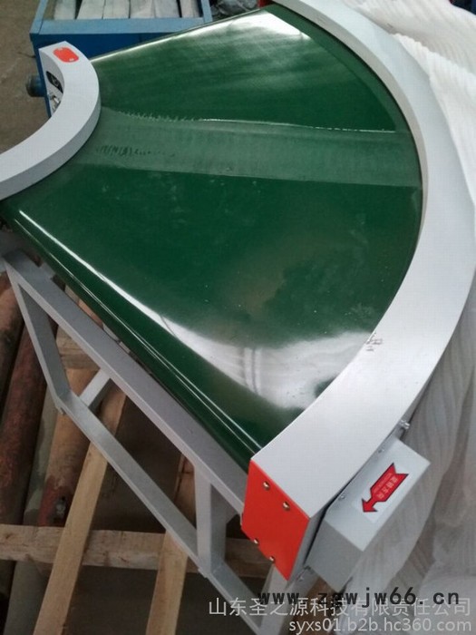 防滑绿色带送料机防爆电机 车间用输送机图3