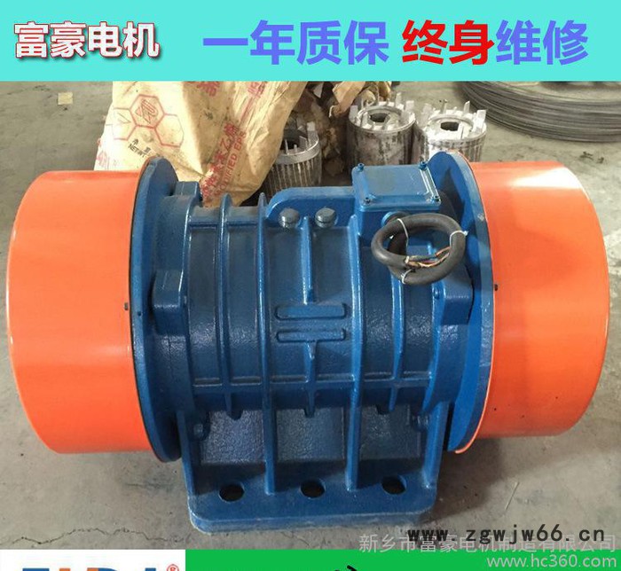 **VB-100756-W振动电机 矿山设备洗煤筛分振动专用图3