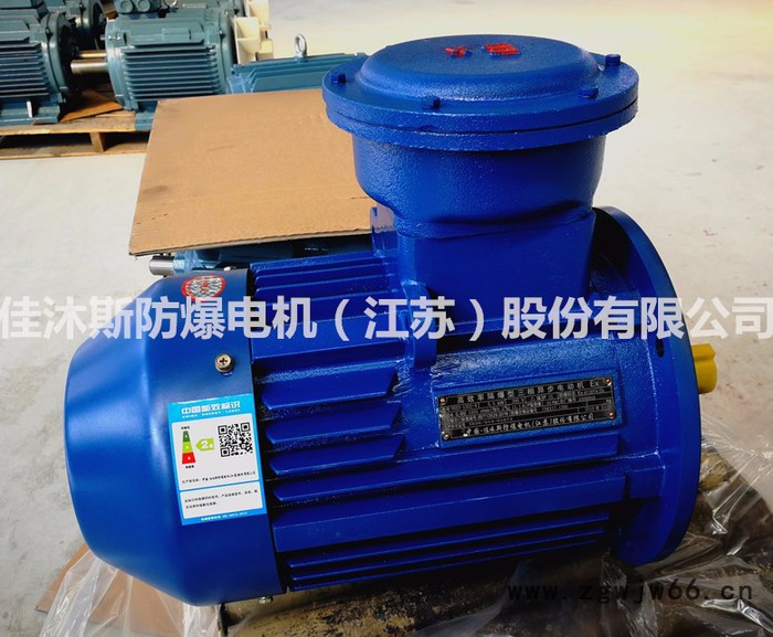 佳沐斯隔爆型三相异步电动机YBX3-200L2-6 22KW立式卧式高效节能防爆电机图5