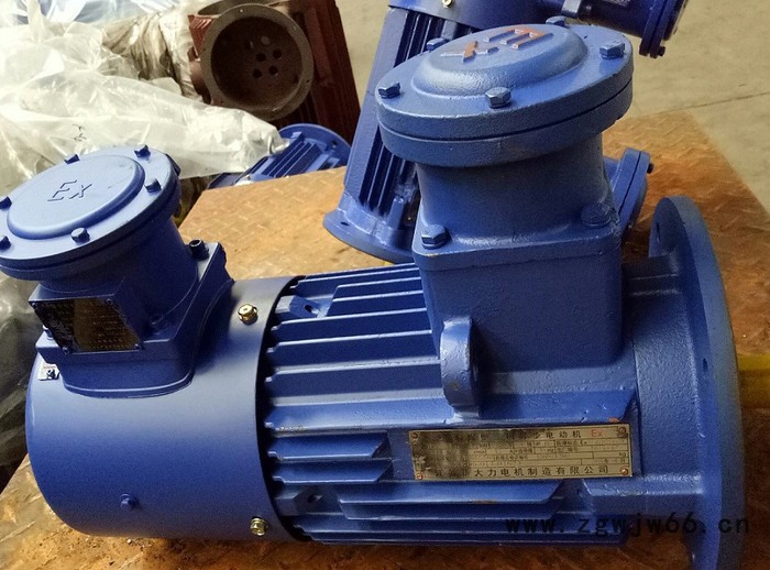 江苏新大力 防爆电机YB3-90L-4-1.5KW三相异步隔爆型电动机,防爆马达380V50HZ铜芯图2