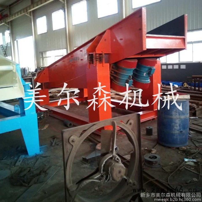 美尔森机械、高频振动筛、振动放矿机、直线振动筛、脱水筛、高频振动筛、振动电机、 zfk放矿机图7