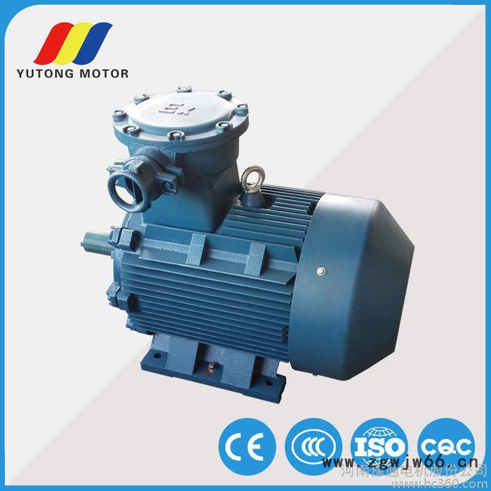 YB3-100L-2 3KW 豫通电机 防爆电机 隔爆图2