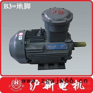 供应沪新YB3系列防爆电机YB3-71M1-6 0.18kw图4