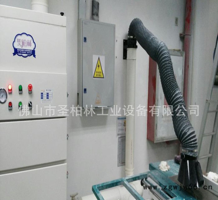 锯床现场集尘器系统 4kw脉冲自动喷吹除尘器  高效防爆电机除尘器图2