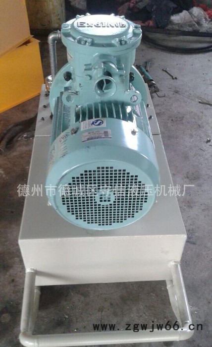 德州守信11KW防爆电机组合电动液压油泵  煤矿专用液压泵图3