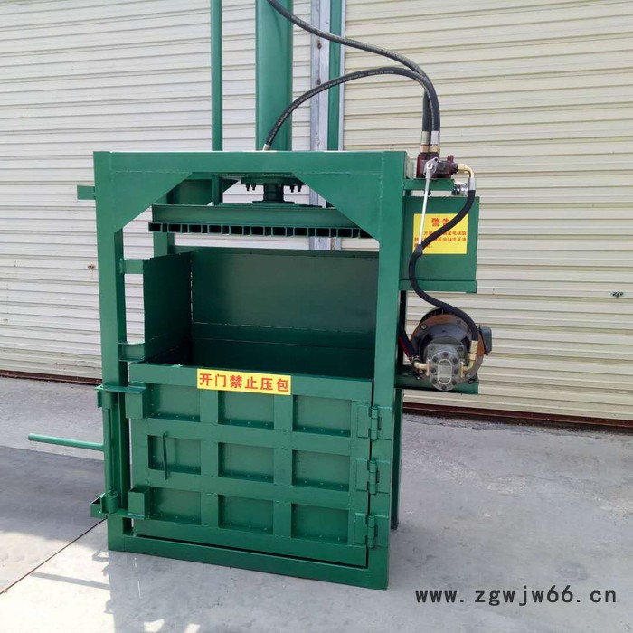 家用电三相电打包机价格 大吨位双电机打块机图2