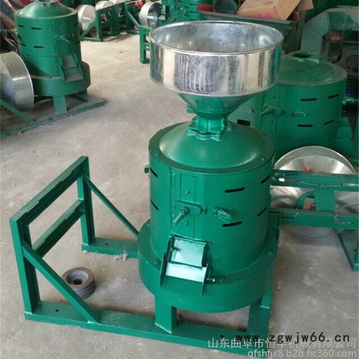 水稻脱皮碾米机 200型砂辊式家用电机小型玉米 大豆脱皮机 现货图7