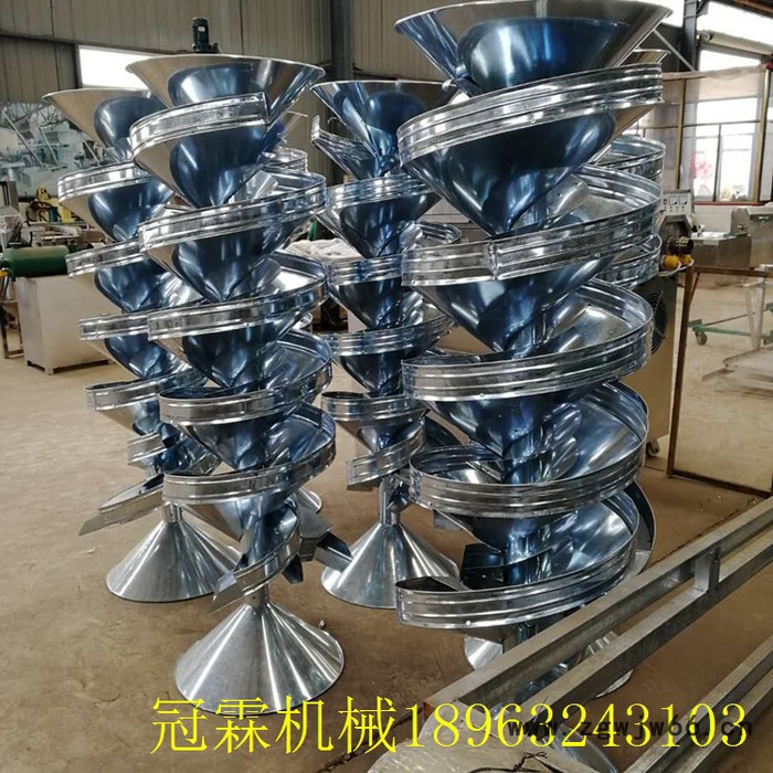 冠霖100-500 螺旋选豆机 产量高体积小的螺旋选豆机 不用电机的黄豆选种子 多功能大型家用大豆粮食筛选机 选粮设备图6