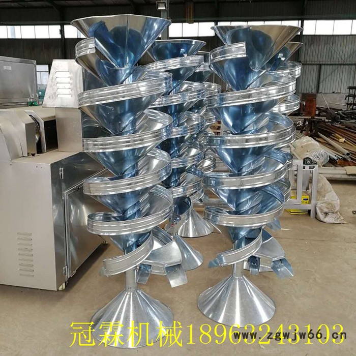 冠霖100-500 螺旋选豆机 产量高体积小的螺旋选豆机 不用电机的黄豆选种子 多功能大型家用大豆粮食筛选机 选粮设备图4